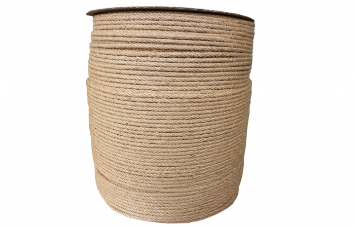 Канат джутовий Ø 6мм, бухта 700 метрів