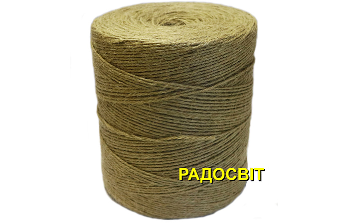 Шпагат джутовий банківський, 670 метрів/бобіна