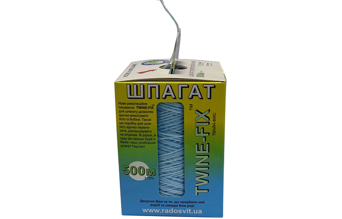 Шпагат поліпропіленовий, 500 метрів/бобіна, коробка Twine-Fix
